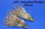ARF Articulated Sculpin (set of 3 flies)