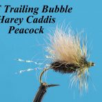ARF Trailing Bubble Harey Caddis (set of 3 flies)