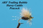 ARF Trailing Bubble Harey Caddis (set of 3 flies)